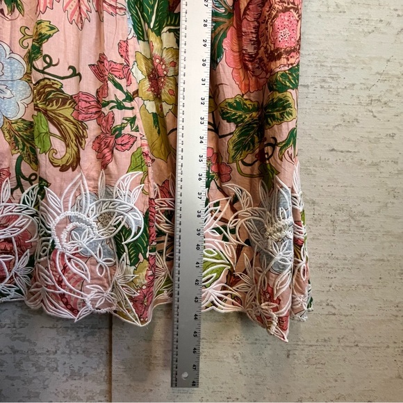 NWT Soft Surroundings Bellicia Embroidered Floral Midi Dress Sz IX 20W Spring - Picture 16 of 16